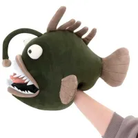 Jucărie moale Orange Toys Animals OT5021/35A Green Anglerfish 1+ / Green photo 2