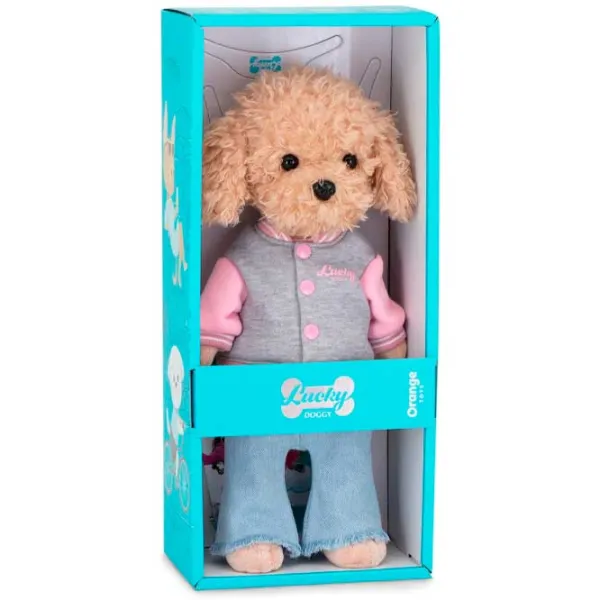Jucărie moale Orange Toys Animals LD6/125 Lucky Fendi: Urban Chic  1+ / Brown photo 2 Jucărie moale Orange Toys Animals LD6/125 Lucky Fendi: Urban Chic  1+ / Brown photo 2