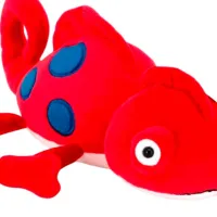 Jucărie moale Orange Toys Animals OT5023/30B Chameleon 1+ / Red photo 5