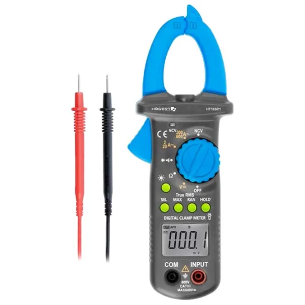 Detector Hoegert HT1E621 Blue / Acumulator photo 1