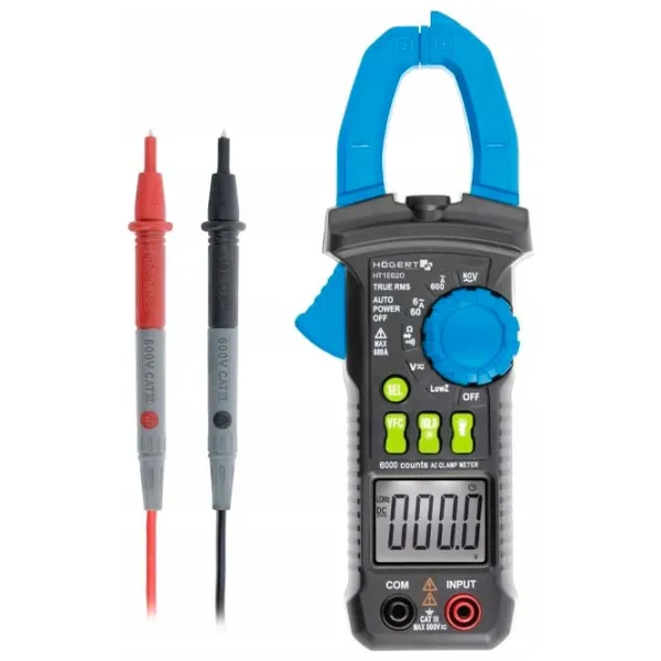 Detector Hoegert HT1E620 Blue / Acumulator photo 1