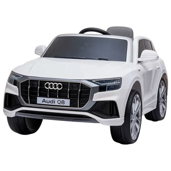 Mașină electrică Audi Q8 Richi Tichi JJ2066 8 km/h / 30 kg / 3+ / White photo 1