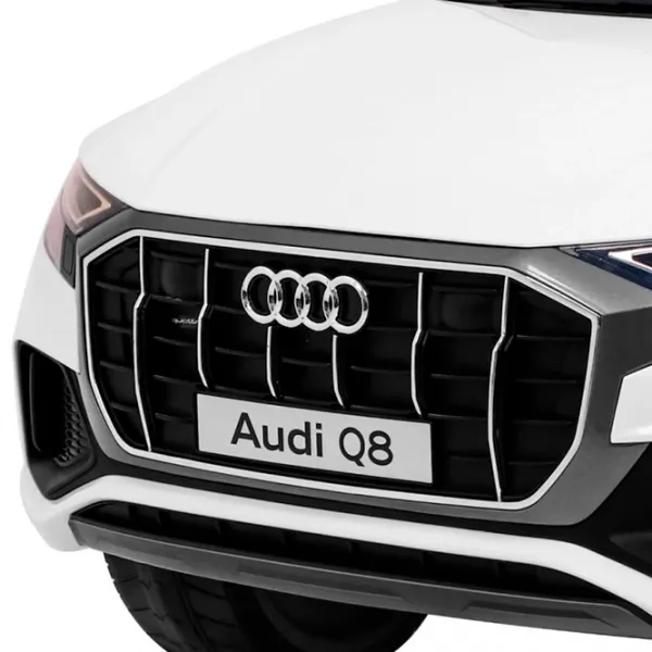 Mașină electrică Audi Q8 Richi Tichi JJ2066 8 km/h / 30 kg / 3+ / White photo 2