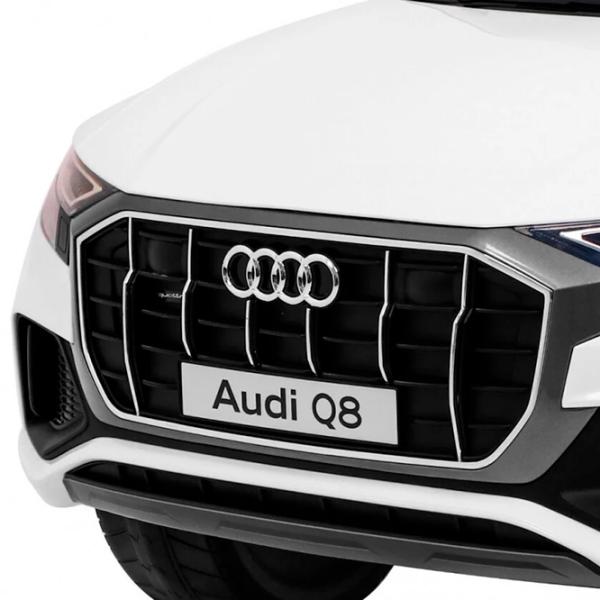 Mașină electrică Audi Q8 Richi Tichi JJ2066 8 km/h / 30 kg / 3+ / White photo 2