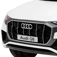 Mașină electrică Audi Q8 Richi Tichi JJ2066 8 km/h / 30 kg / 3+ / White photo 2