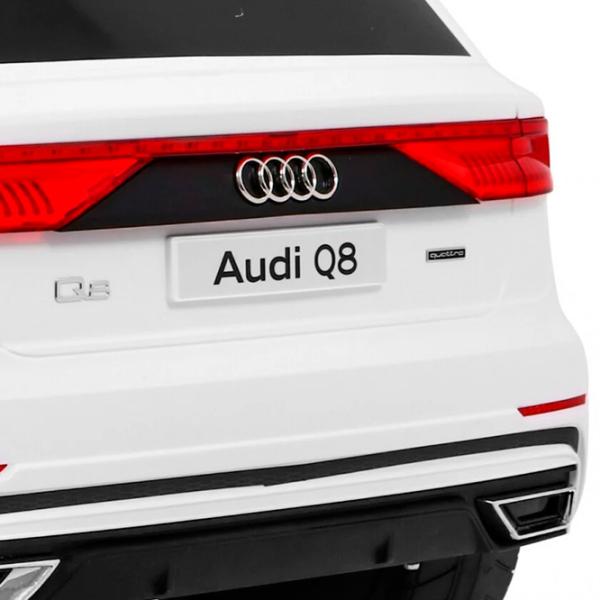 Mașină electrică Audi Q8 Richi Tichi JJ2066 8 km/h / 30 kg / 3+ / White photo 4