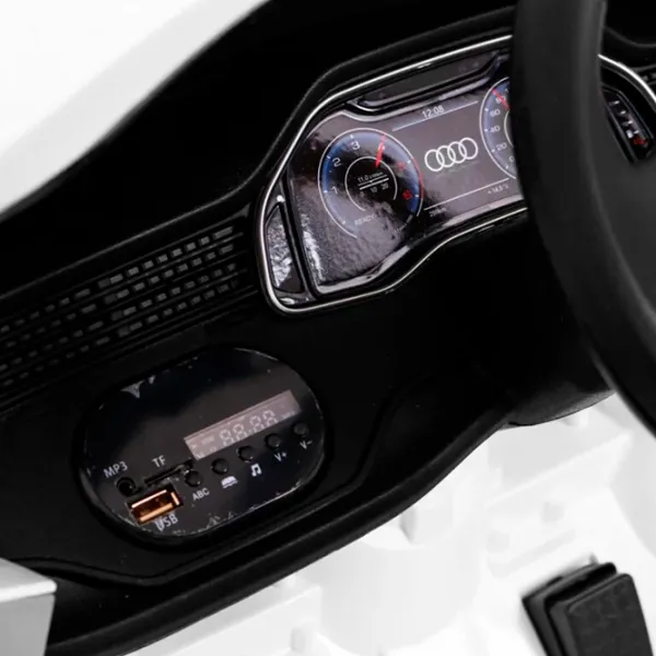 Mașină electrică Audi Q8 Richi Tichi JJ2066 8 km/h / 30 kg / 3+ / White photo 7