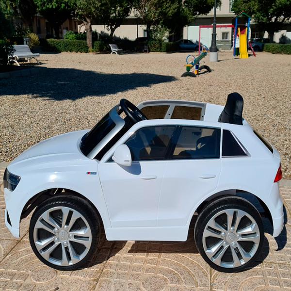 Mașină electrică Audi Q8 Richi Tichi JJ2066 8 km/h / 30 kg / 3+ / White photo 10