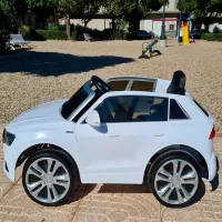 Mașină electrică Audi Q8 Richi Tichi JJ2066 8 km/h / 30 kg / 3+ / White photo 10