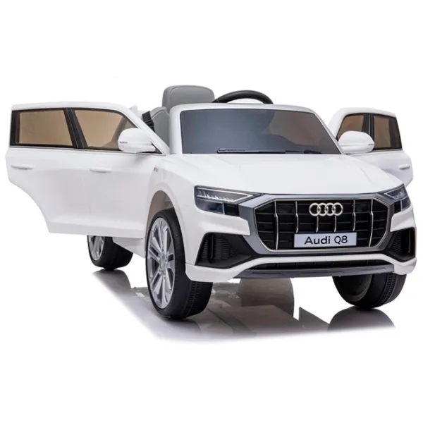 Mașină electrică Audi Q8 Richi Tichi JJ2066 8 km/h / 30 kg / 3+ / White photo 13