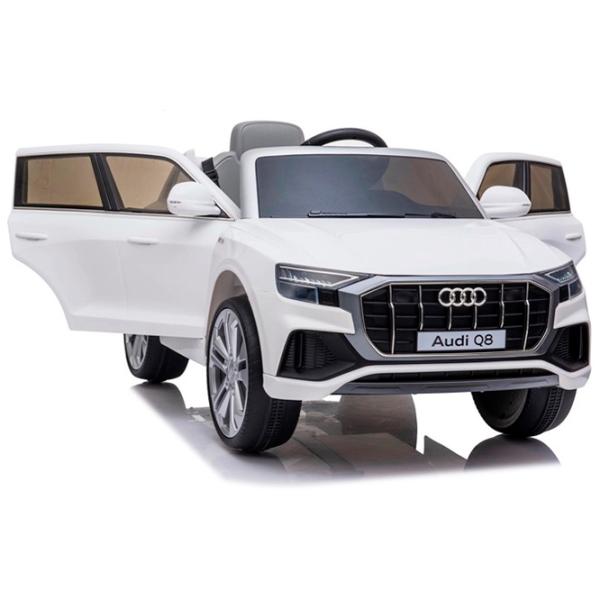 Mașină electrică Audi Q8 Richi Tichi JJ2066 8 km/h / 30 kg / 3+ / White photo 13