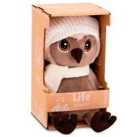Jucărie moale Orange Toys Animals OS689/20 Sonya the Owl: Fashionista 1+ / Brown photo 5
