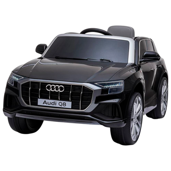 Mașină electrică Audi Q8 Richi Tichi JJ2066 8 km/h / 30 kg / 3+ / Black photo 1