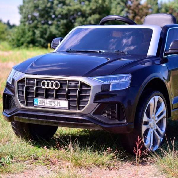Mașină electrică Audi Q8 Richi Tichi JJ2066 8 km/h / 30 kg / 3+ / Black photo 12