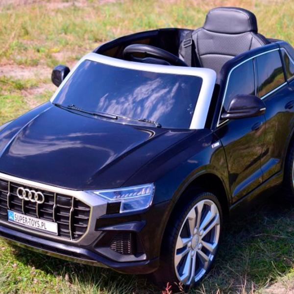 Mașină electrică Audi Q8 Richi Tichi JJ2066 8 km/h / 30 kg / 3+ / Black photo 13