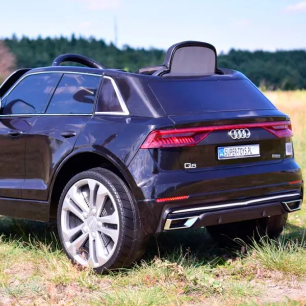 Mașină electrică Audi Q8 Richi Tichi JJ2066 8 km/h / 30 kg / 3+ / Black photo 14