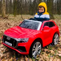 Mașină electrică Audi Q8 Richi Tichi JJ2066 8 km/h / 30 kg / 3+ / Red photo 13