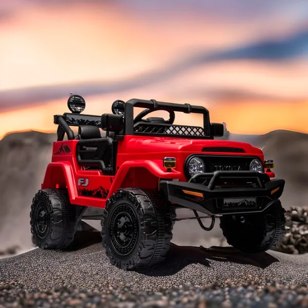 Mașină electrică Toyota FJ Cruiser Richi Tichi JJ2099/1  / 30 kg / 3+ / Red photo 2