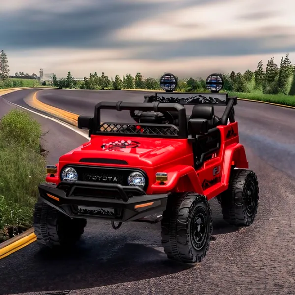 Mașină electrică Toyota FJ Cruiser Richi Tichi JJ2099/1  / 30 kg / 3+ / Red photo 3
