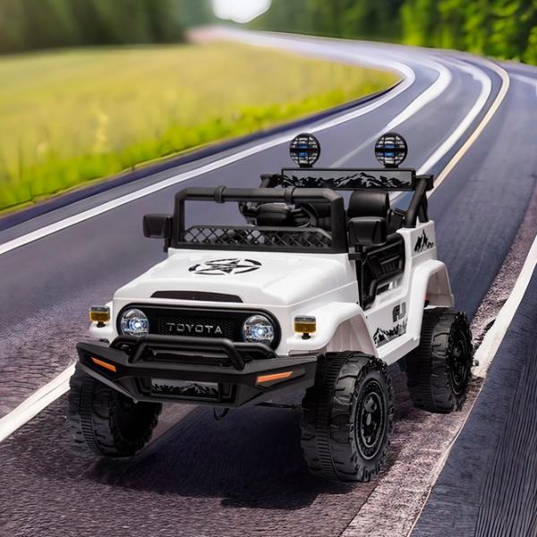 Электромобиль Toyota FJ Cruiser Richi Tichi JJ2099/2 / 30 кг / 3+ / Белый photo 3