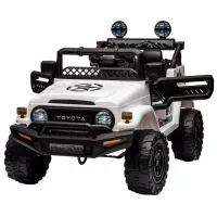 Электромобиль Toyota FJ Cruiser Richi Tichi JJ2099/2 / 30 кг / 3+ / Белый photo 8