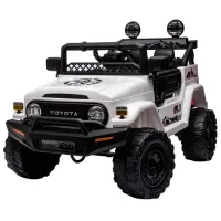 Электромобиль Toyota FJ Cruiser Richi Tichi JJ2099/2 / 30 кг / 3+ / Белый photo 9