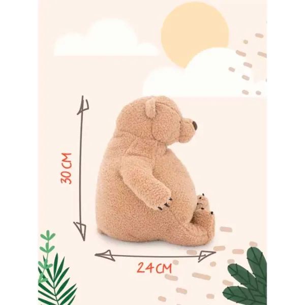 Jucărie moale Orange Toys Animals OT8006/30  1+ / Brown photo 5 Jucărie moale Orange Toys Animals OT8006/30  1+ / Brown photo 5