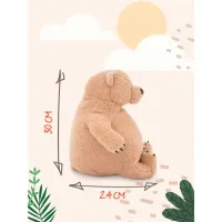 Jucărie moale Orange Toys Animals OT8006/30 1+ / Brown photo 5