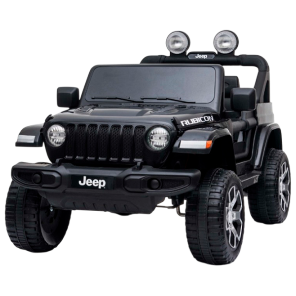 Mașină electrică Jeep Rubicon Richi Tichi JWR555/1  / 35 kg / 3+ / Black photo 1 Mașină electrică Jeep Rubicon Richi Tichi JWR555/1  / 35 kg / 3+ / Black photo 1