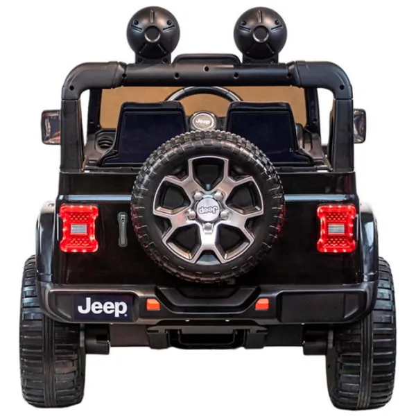 Mașină electrică Jeep Rubicon Richi Tichi JWR555/1  / 35 kg / 3+ / Black photo 5 Mașină electrică Jeep Rubicon Richi Tichi JWR555/1  / 35 kg / 3+ / Black photo 5