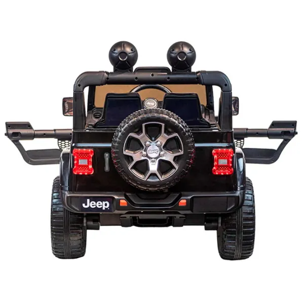 Mașină electrică Jeep Rubicon Richi Tichi JWR555/1  / 35 kg / 3+ / Black photo 6 Mașină electrică Jeep Rubicon Richi Tichi JWR555/1  / 35 kg / 3+ / Black photo 6