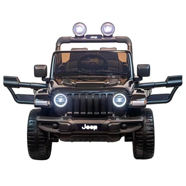Mașină electrică Jeep Rubicon Richi Tichi JWR555/1  / 35 kg / 3+ / Black photo 10 Mașină electrică Jeep Rubicon Richi Tichi JWR555/1  / 35 kg / 3+ / Black photo 10
