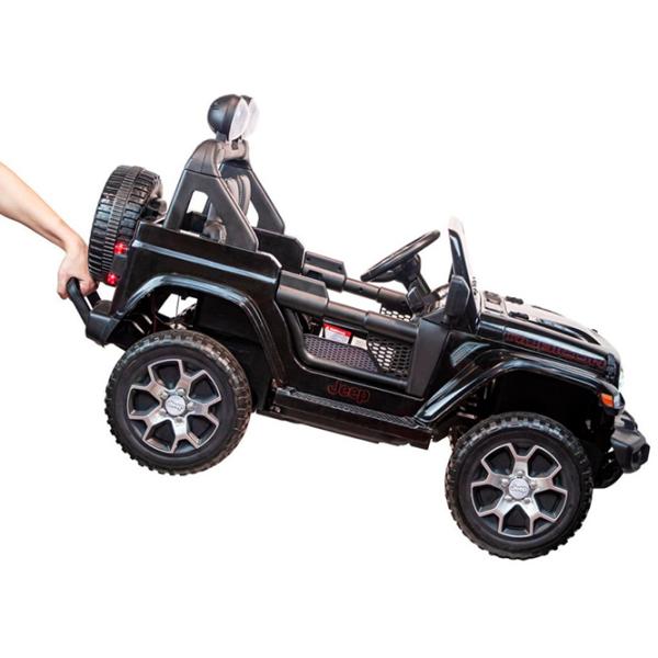 Mașină electrică Jeep Rubicon Richi Tichi JWR555/1  / 35 kg / 3+ / Black photo 11 Mașină electrică Jeep Rubicon Richi Tichi JWR555/1  / 35 kg / 3+ / Black photo 11