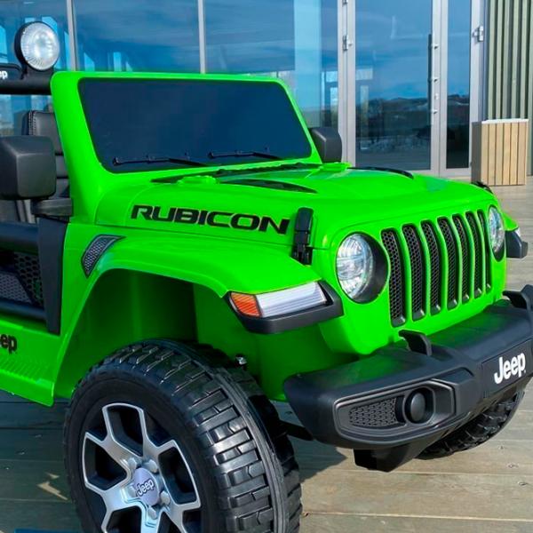 Mașină electrică Jeep Rubicon Richi Tichi JWR555/2  / 35 kg / 3+ / Green photo 11