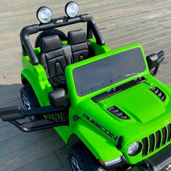 Mașină electrică Jeep Rubicon Richi Tichi JWR555/2  / 35 kg / 3+ / Green photo 12