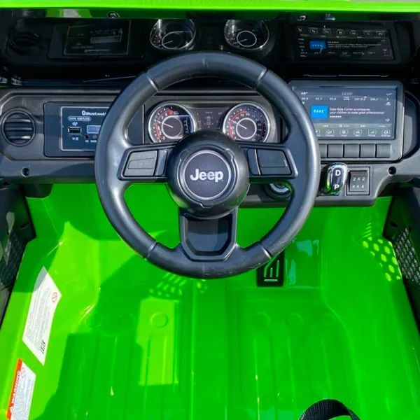 Mașină electrică Jeep Rubicon Richi Tichi JWR555/2  / 35 kg / 3+ / Green photo 15