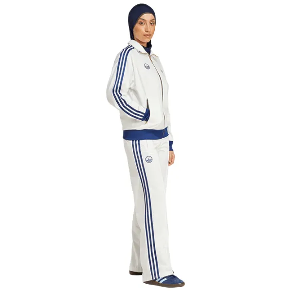 Pantaloni sportivi pentru femei Adidas Firebird Badge L / White photo 3