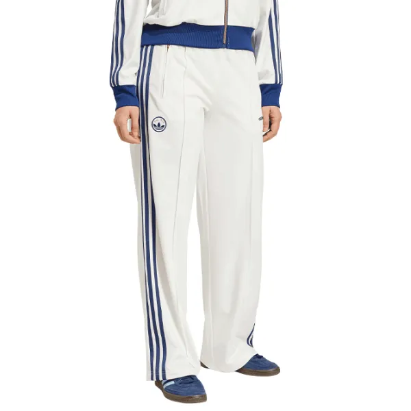 Pantaloni sportivi pentru femei Adidas Firebird Badge M / White photo 1