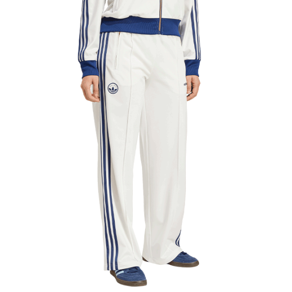 Pantaloni sportivi pentru femei Adidas Firebird Badge M / White photo 1