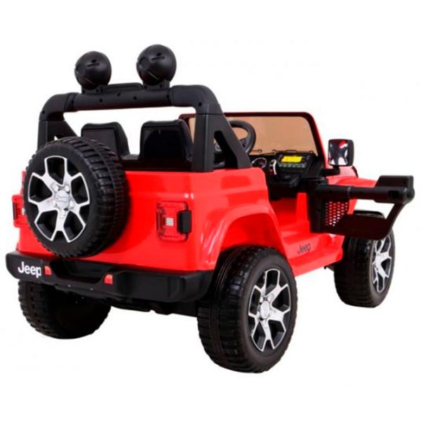 Mașină electrică Jeep Rubicon Richi Tichi JWR555/3  / 35 kg / 3+ / Red photo 3 Mașină electrică Jeep Rubicon Richi Tichi JWR555/3  / 35 kg / 3+ / Red photo 3