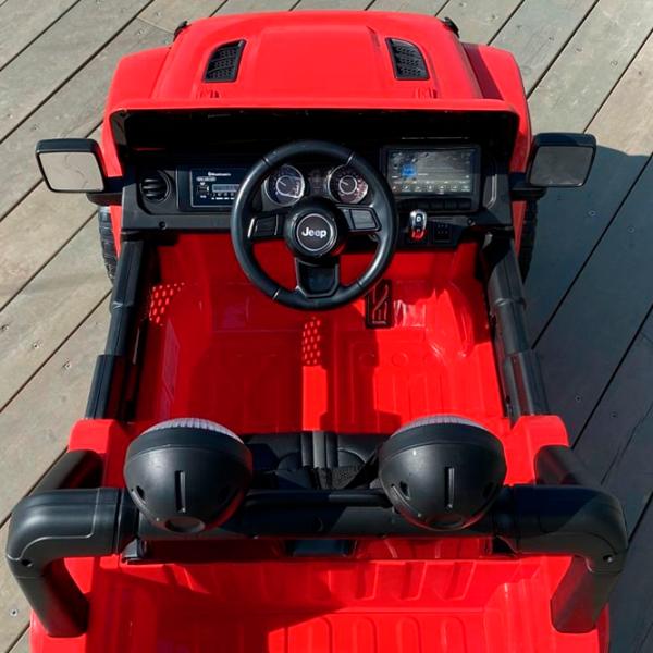 Mașină electrică Jeep Rubicon Richi Tichi JWR555/3  / 35 kg / 3+ / Red photo 12 Mașină electrică Jeep Rubicon Richi Tichi JWR555/3  / 35 kg / 3+ / Red photo 12
