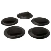 Cârlig Ibex Nisyros Plates L Screw On Black / L