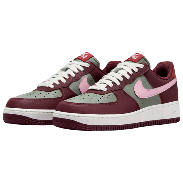 Кеды для женщин Nike Wmns Air Force 1 '07 Демисезон / Темно-красный photo 1 Кеды для женщин Nike Wmns Air Force 1 '07 Демисезон / Темно-красный photo 1
