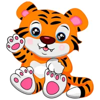 Картина по номерам Strateg Тигрица ES0800 30 x 30 см / Вертикальная