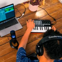 Microfon AUDIO-TECHNICA AT2020USB-X Black photo 6