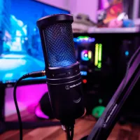Microfon AUDIO-TECHNICA AT2020USB-X Black photo 8