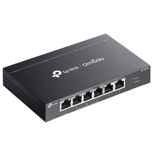 Коммутатор TP-Link DS106GPP Черный photo 4