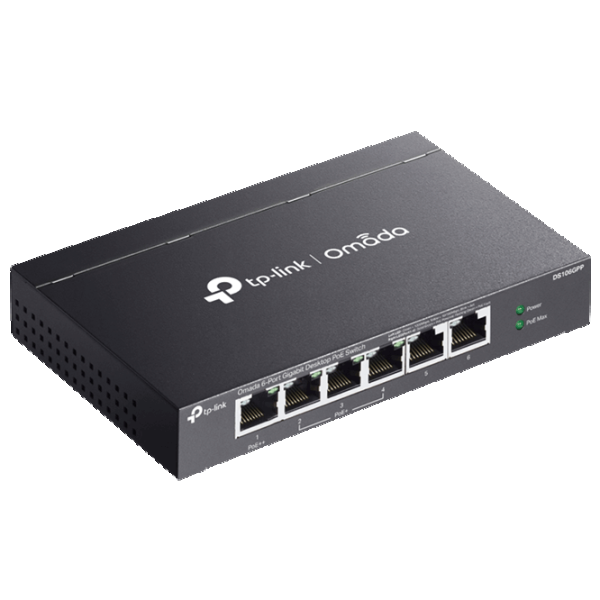 Коммутатор TP-Link DS106GPP Черный photo 4