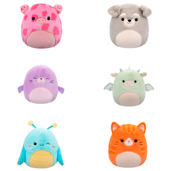 Мягкая игрушка Squishmallows Animals SQJW1220F  3+ / Разноцветный photo 1 Мягкая игрушка Squishmallows Animals SQJW1220F  3+ / Разноцветный photo 1