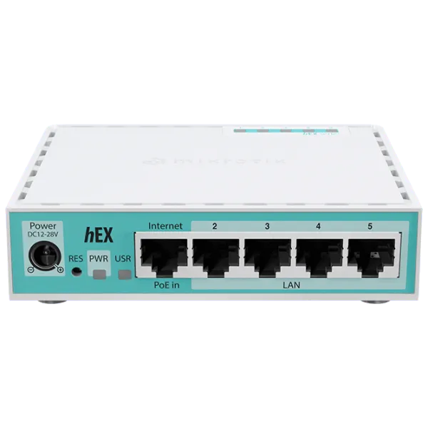 Коммутатор Mikrotik E50UG Белый photo 1